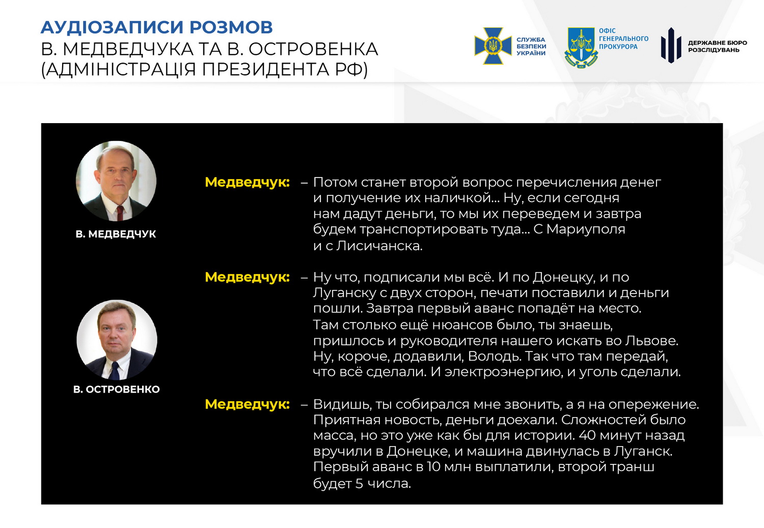 Медведчука знов підозрюють в держзраді. Перевіряють Порошенка та Гонтареву. Деталі