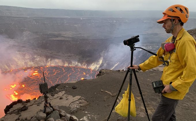 Фоторепортаж из раскаленного жерла. Извержение вулкана на Гавайях: завораживающие кадры