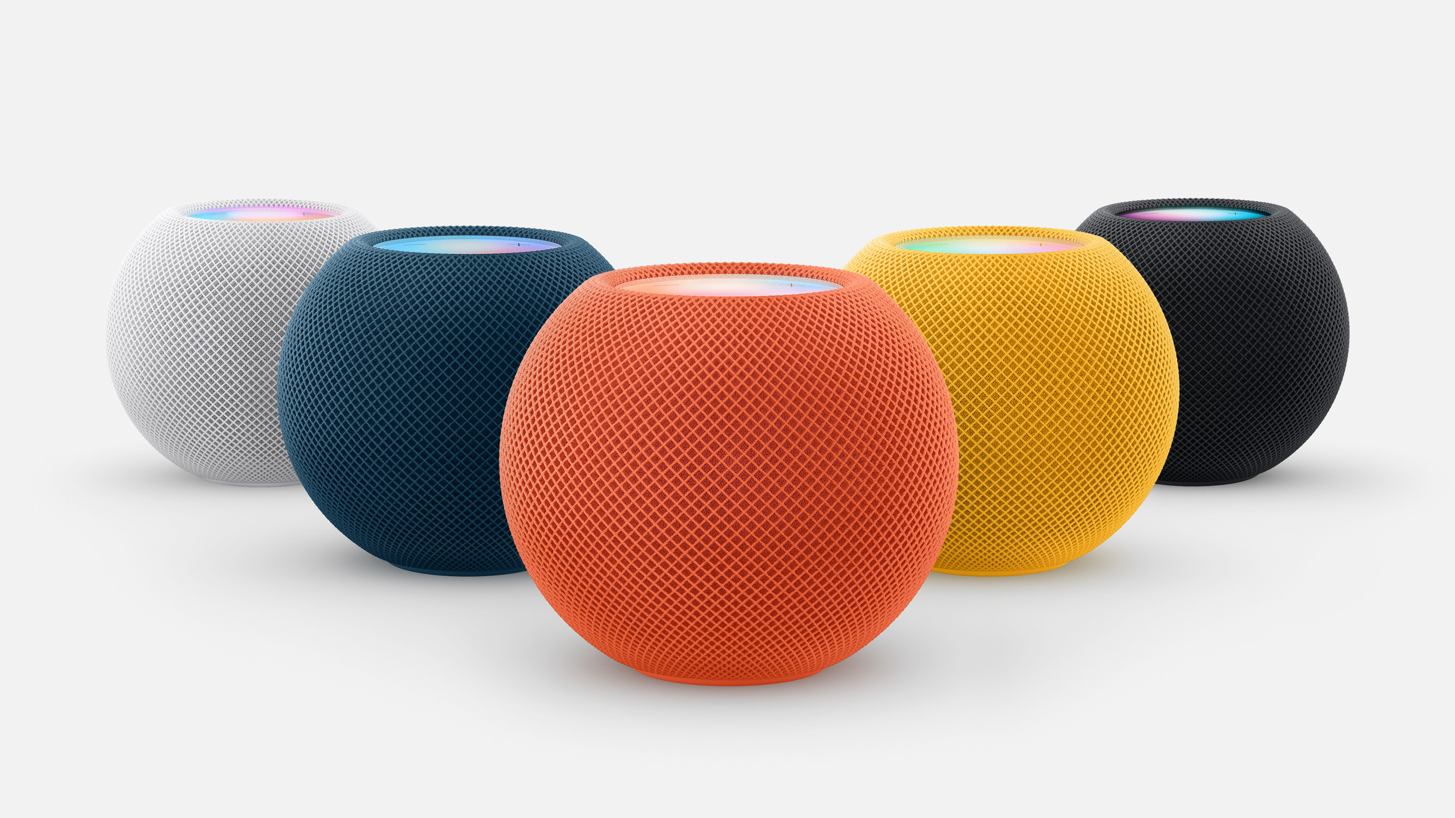Все цвета Apple HomePod mini