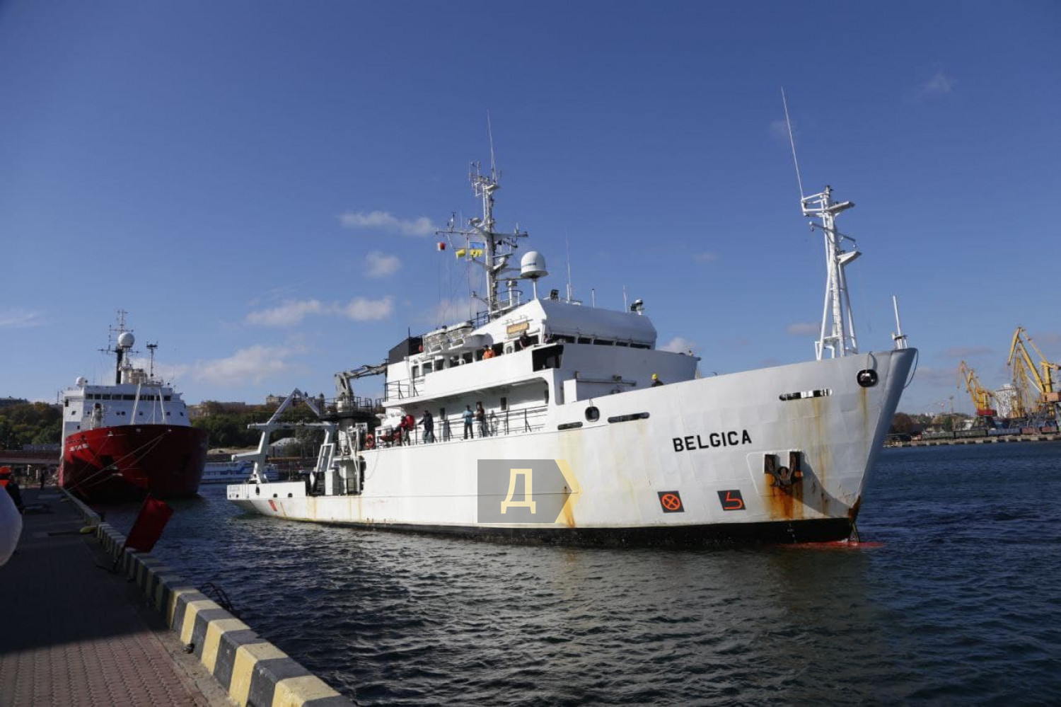 Україна отримала від Бельгії науково-дослідне судно: воно вже в Одесі – фото, відео