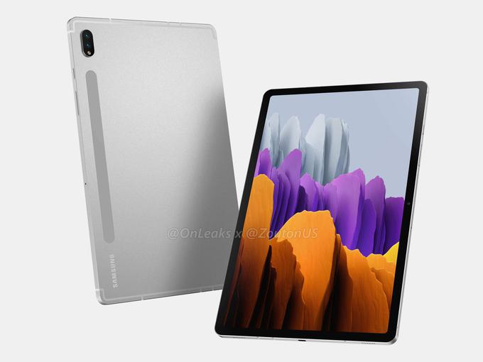 Samsung Galaxy Tab S8. Фото – OnLeaks