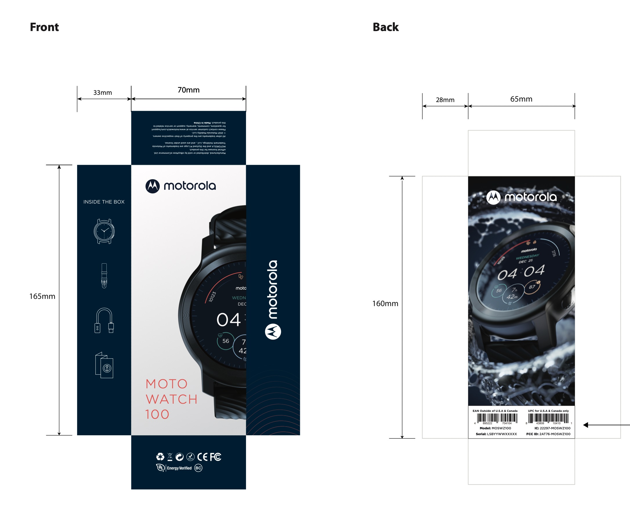 Motorola Moto Watch 100 2. Фото — 9to5google.com