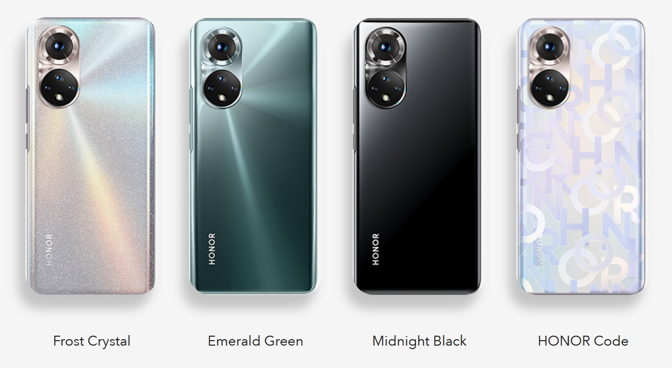 Honor 50 Четыре расцветки Фото – Honor