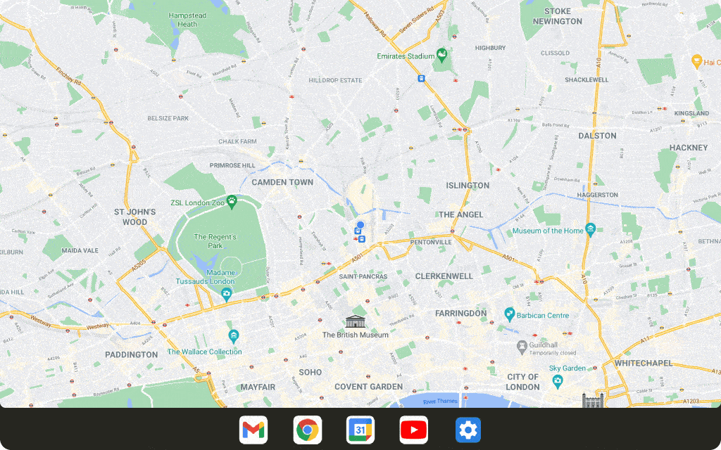 Android 12L интерфейс 2 Фото – Google