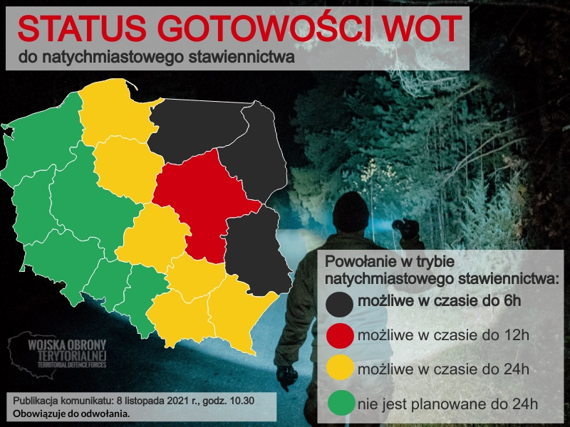Кризис на границе. В Польше мобилизуют тероборону, экстренно вызваны два батальона