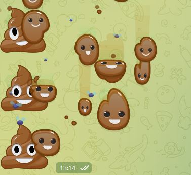 В Telegram появилась неоднозначная анимация эмодзи. "Баклажану" тоже добавили эффекты