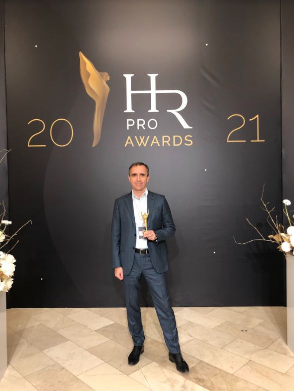 Голова правління ПУМБ Сергій Черненко отримав нагороду на HR Pro Awards 2021
