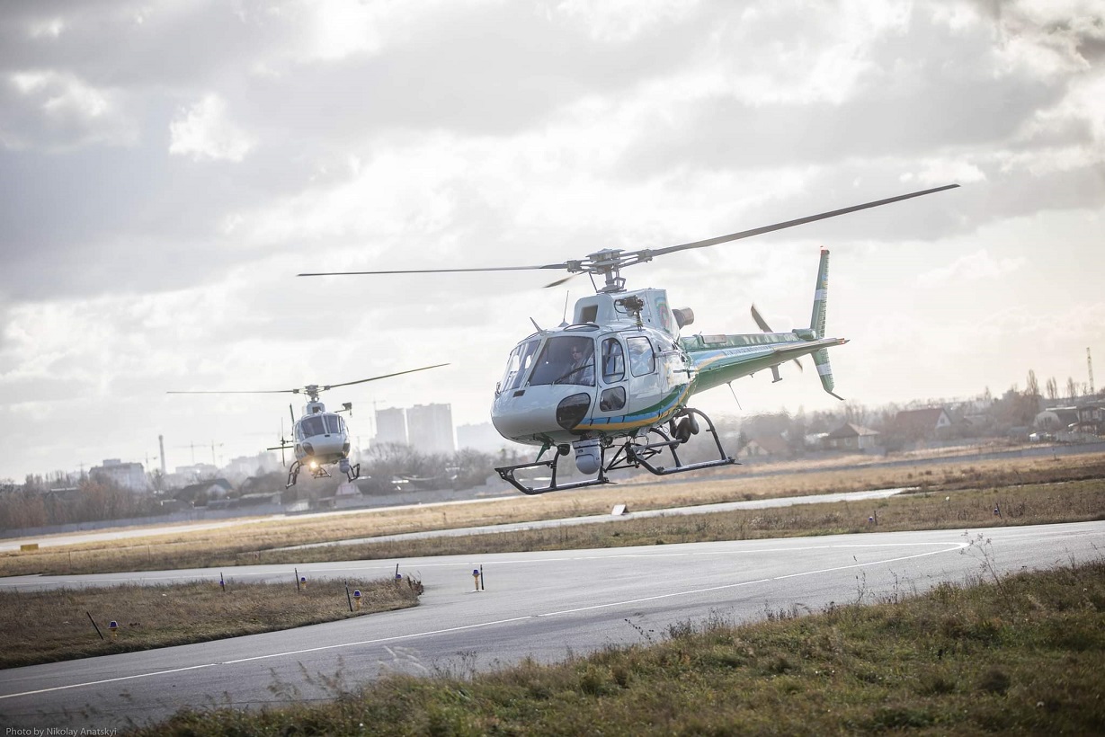 Україна отримала нові французькі гелікоптери для охорони кордону з Білоруссю: фото, відео