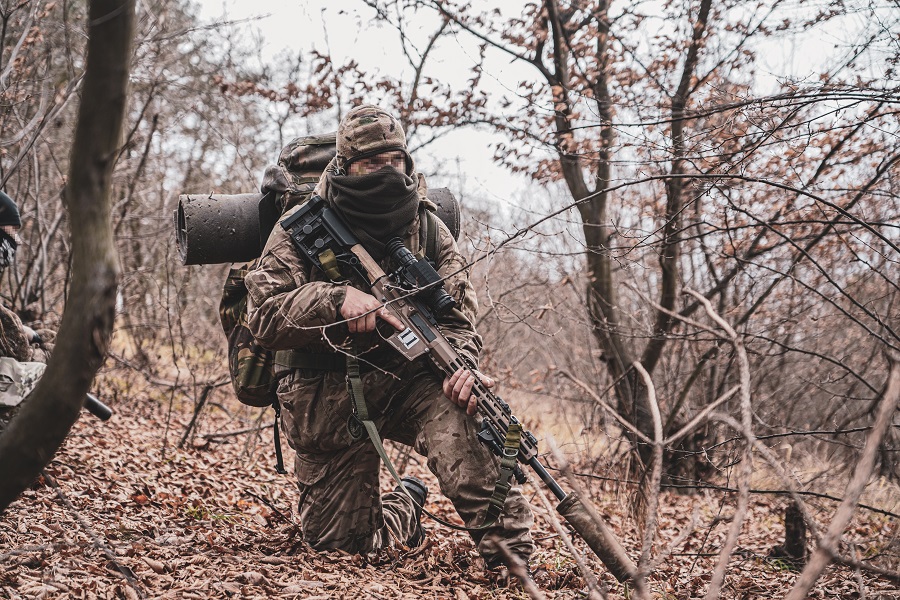 Снайперы Нацгвардии прошли спецкурс подготовки по стандартам НАТО: фото