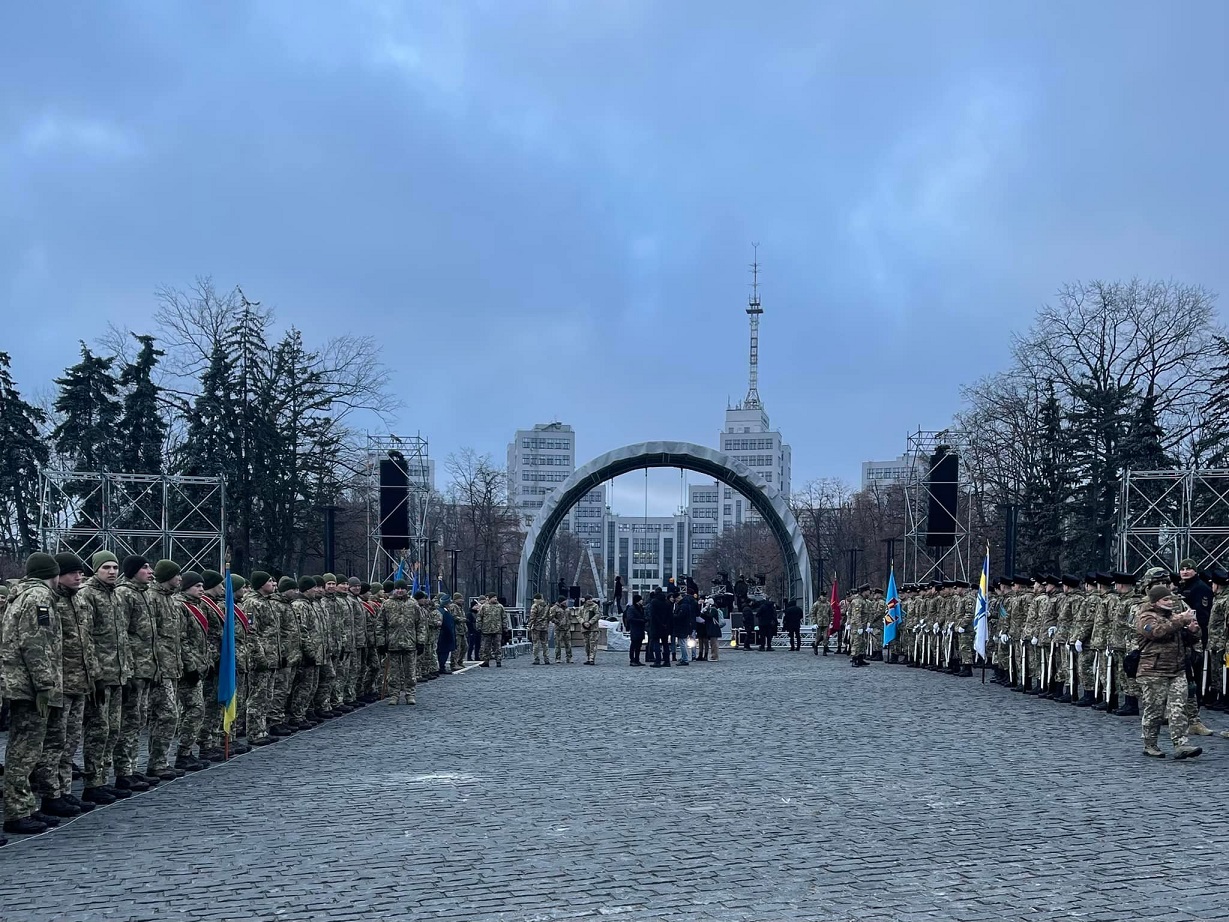 Підготовка до Дня ЗСУ, Харків (Фото – Faceboоk Анни Маляр) Збройним силам 30 років: де і як в Україні відзначатимуть День ЗСУ – відео