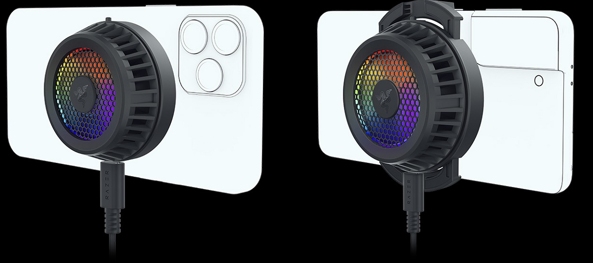 Кулер для смартфона Razer Phone Cooler Chroma. Фото – Razer