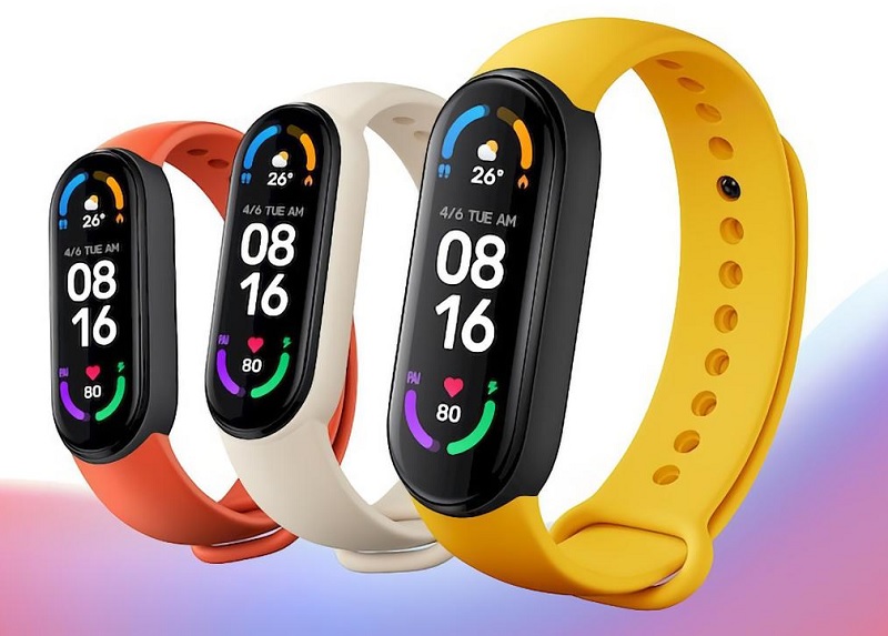 Фітнес-браслет Xiaomi Mi Smart Band 6 NFC. Фото – Xiaomi