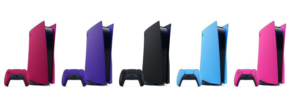 Sony PS5 PlayStation 5 получила пять новых расцветок. Фото – Sony
