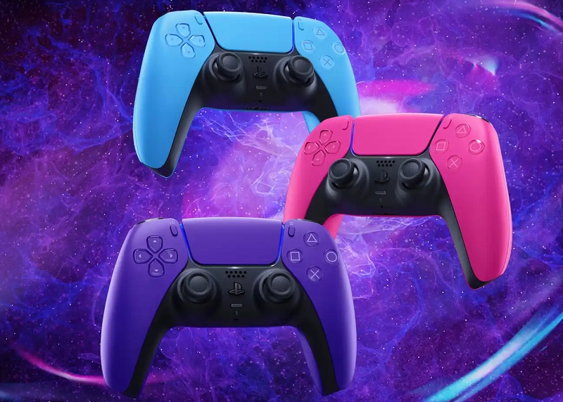 Геймпад для Sony PS5 получил три новые расцветки. Фото – Sony