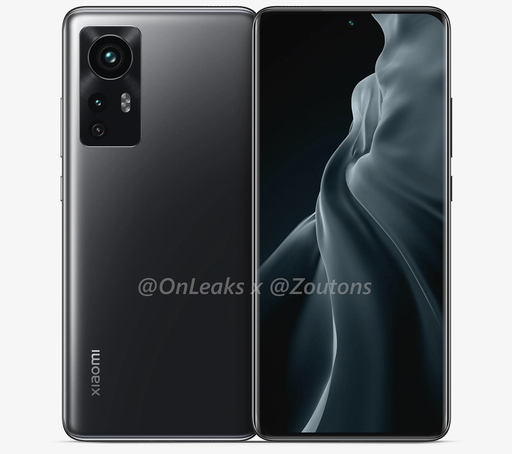 Рендер смартфона Xiaomi 12. Фото – @OnLeaks и @Zoutons