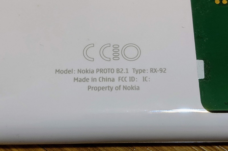 Планшет Nokia Senna 2011 года. Фото – @ileios