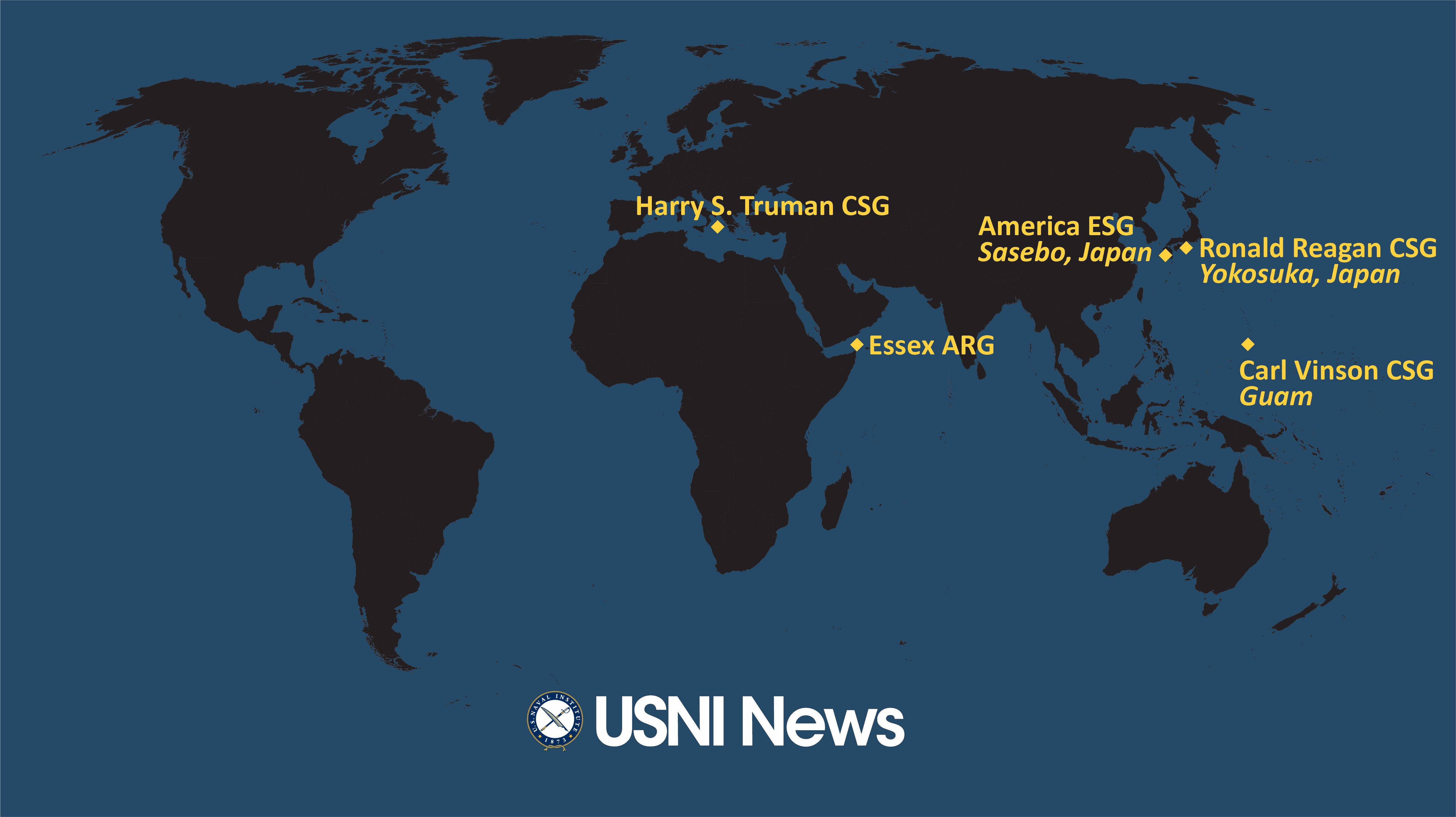 США залишать у Середземному морі авіаносець та кораблі через війська РФ на кордоні України – АР