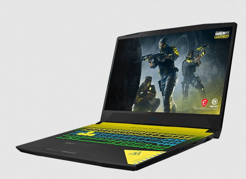 MSI Crosshair 15 Rainbow Six Extraction Edition. Фото – MSI