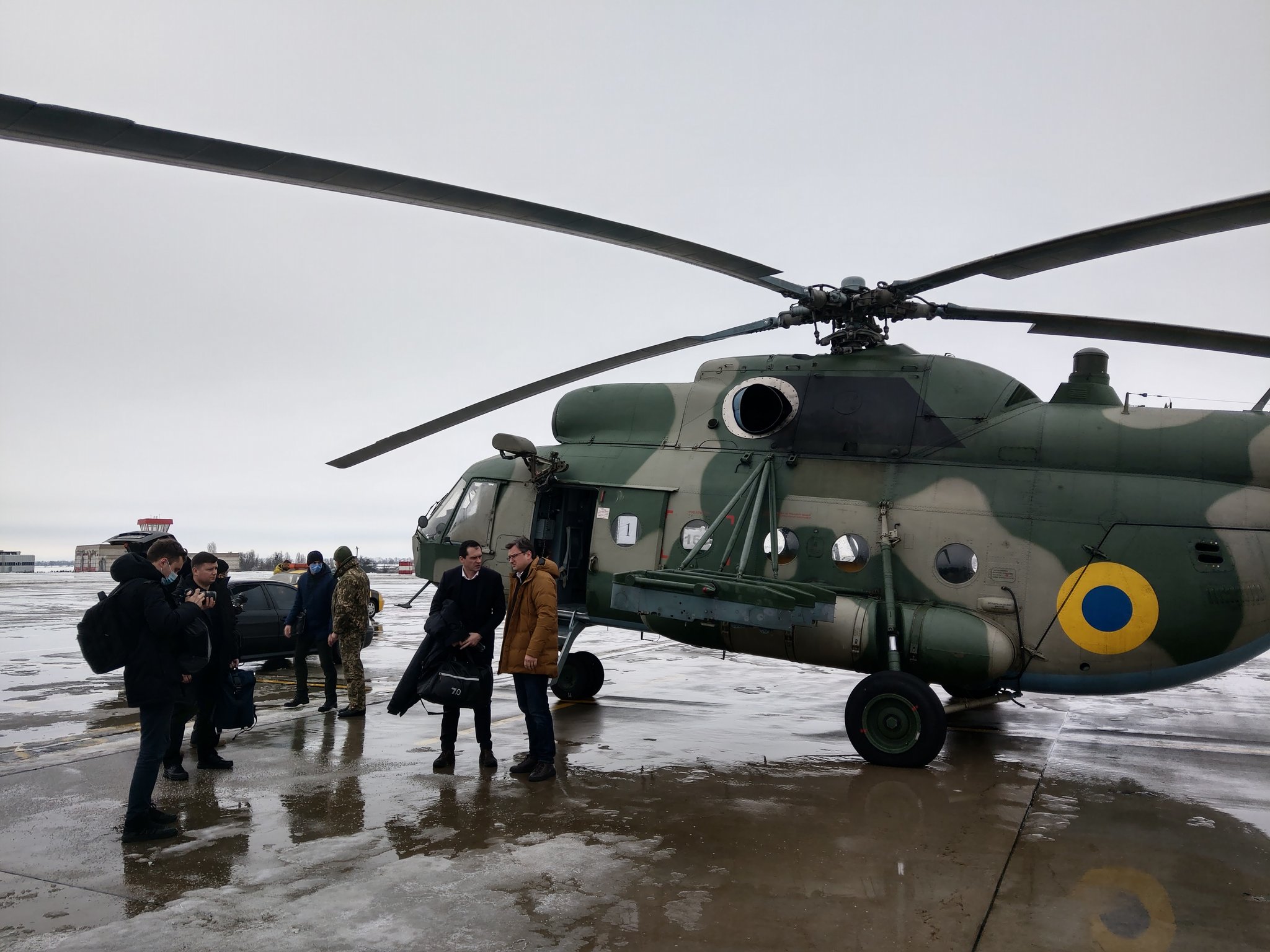 Візит Борреля до України (фото – Twitter/Матті Маасікас) Візит Борреля до України (фото – Twitter/Матті Маасікас)