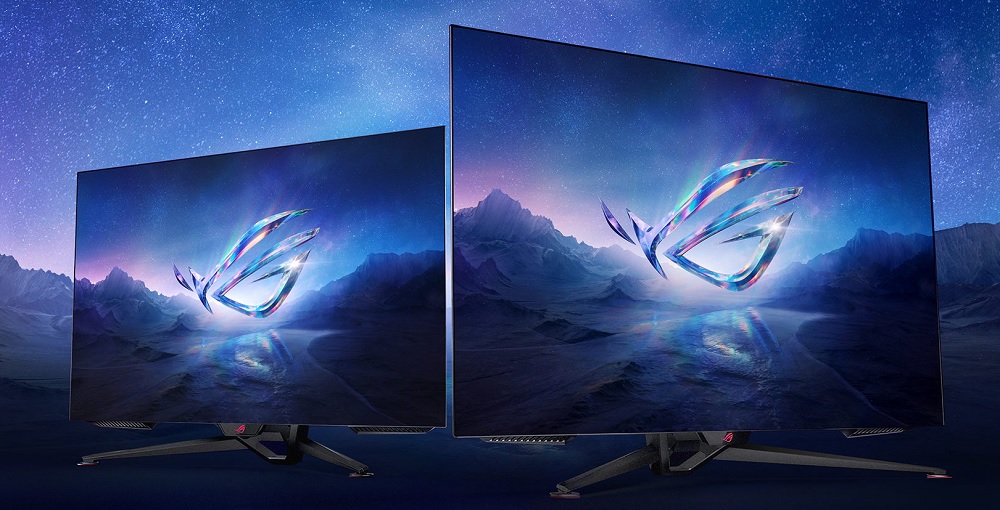 Монітори Asus ROG Swift PG42UQ та ROG Swift PG48UQ. Фото – Asus