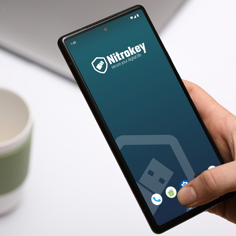 Смартфон NitroPhone. Фото – Nitrokey