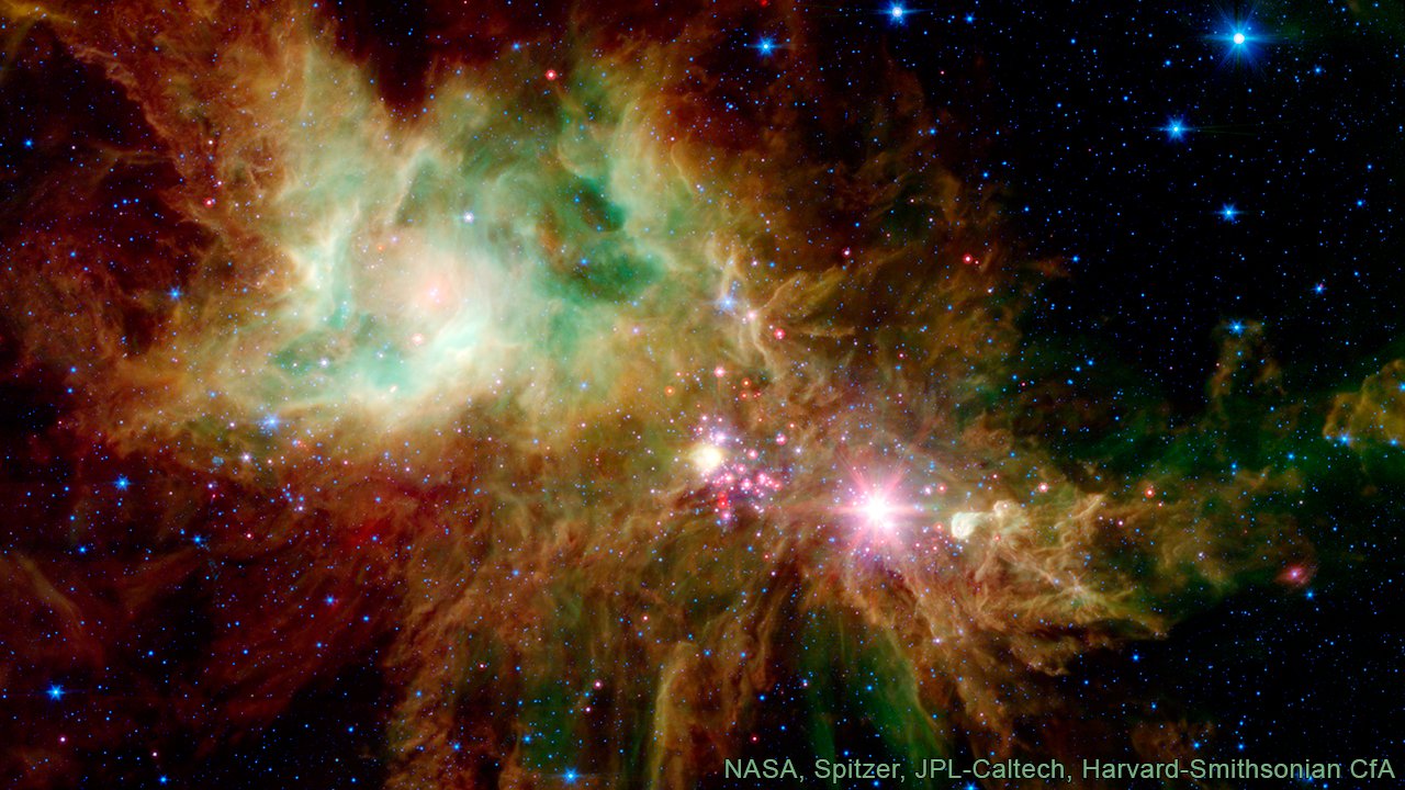 "Скупчення сніжинок". Телескоп NASA зробив різдвяну світлину сузір'я Єдинорога: фото