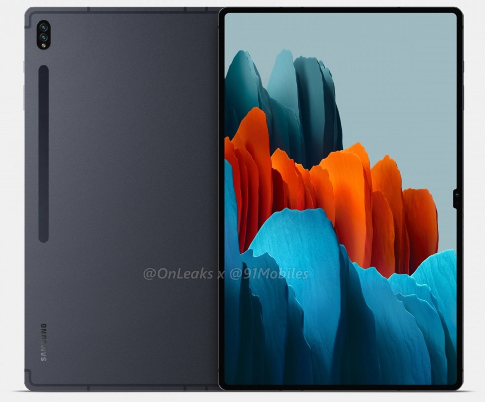 Планшет Samsung Galaxy Tab S8 Ultra. Фото – @OnLeaks