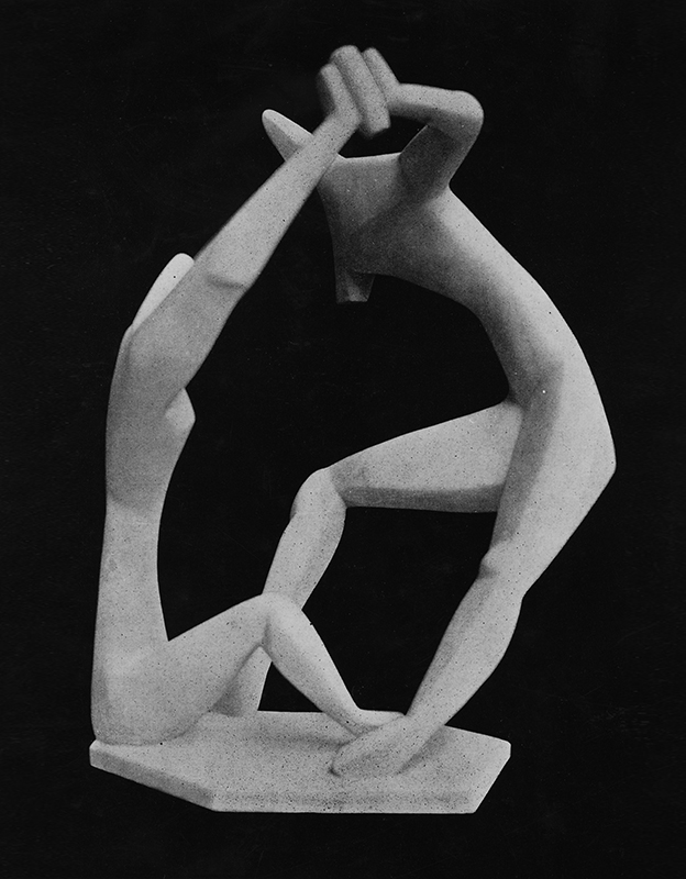 Скульптура "Танок", 1912-1913 роки. Фото: archipenko.org