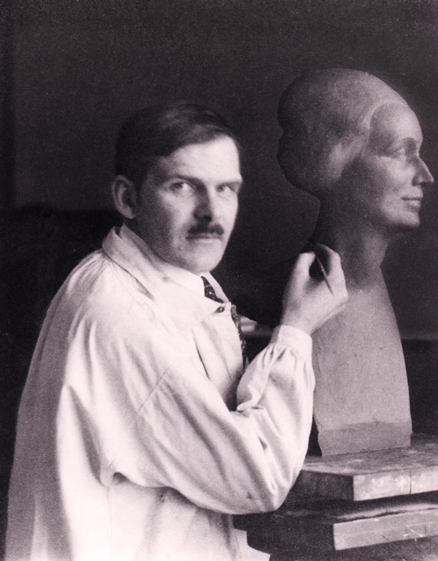 Олександр Архипенко, 1924 рік. Фото: archipenko.org