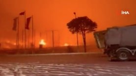 Мощный взрыв и пожар. Горит 970-километровый нефтепровод Киркук-Джейхан в Турции: видео