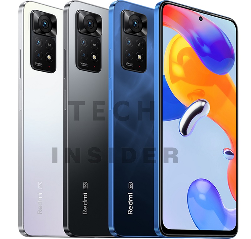 Рендер смартфона Xiaomi Redmi Note 11. Фото – @TechInsiderBlog