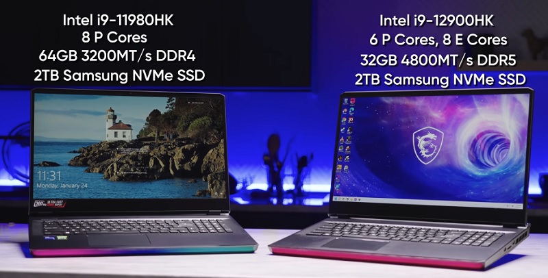 Тест ноутбука MSI GE76 Raider. Фото – Linus Tech Tips