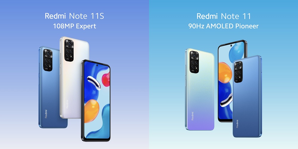 Смартфон Xiaomi Redmi Note 11 и Note 11S. Фото – Xiaomi