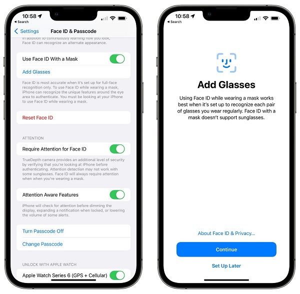 Face ID розпізнає власника iPhone навіть у масці. Фото – MacRumors