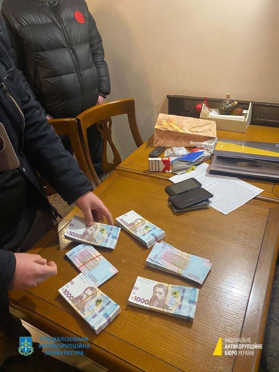 Фото: t.me/nab_ukraine НАБУ разоблачило депутата Рады в получении взятки. Он из Слуги народа