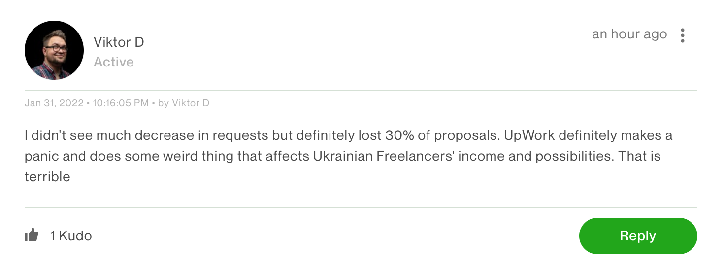 Скриншот Upwork
