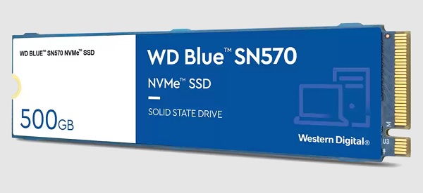WD Blue SN570 500 GB. Фото – WD