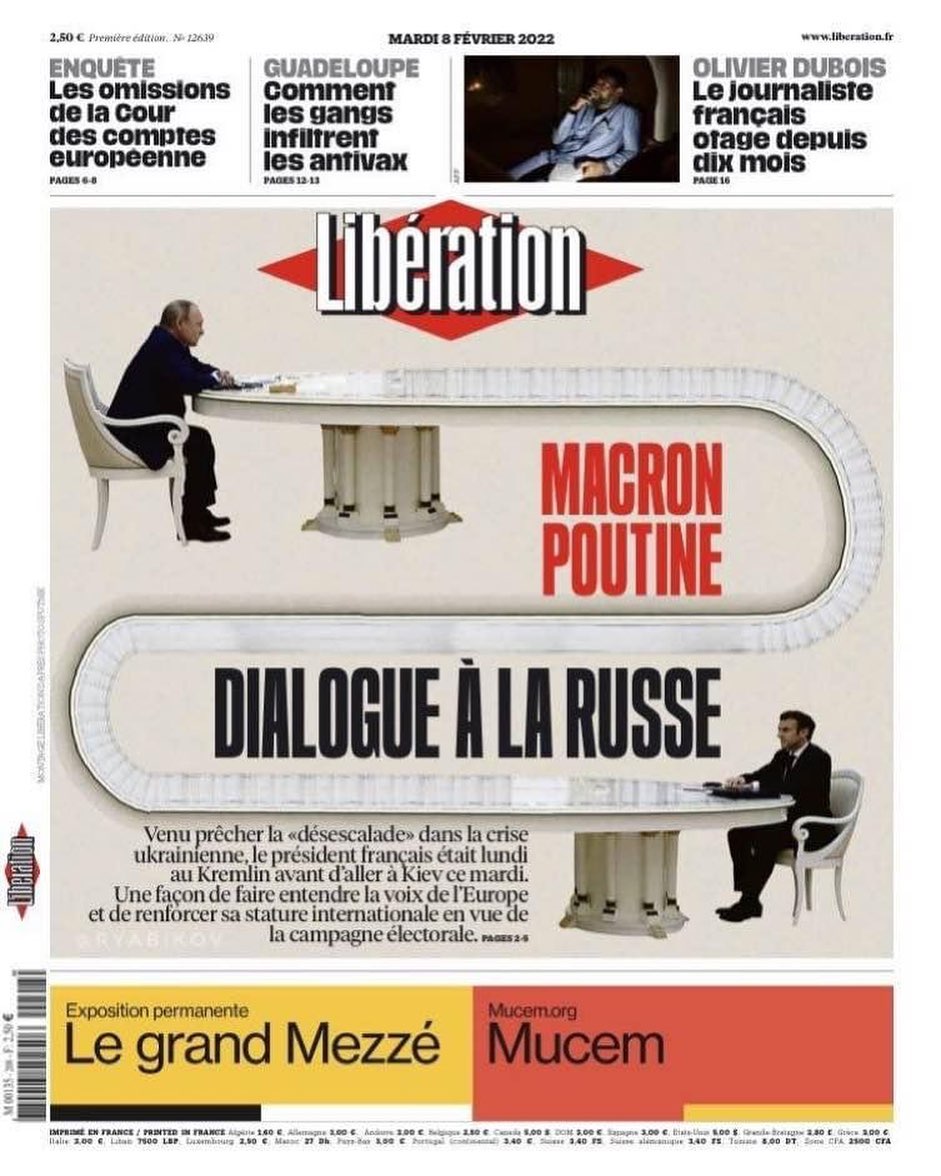Ні, це не мем. Це обкладинка видання liberation.fr