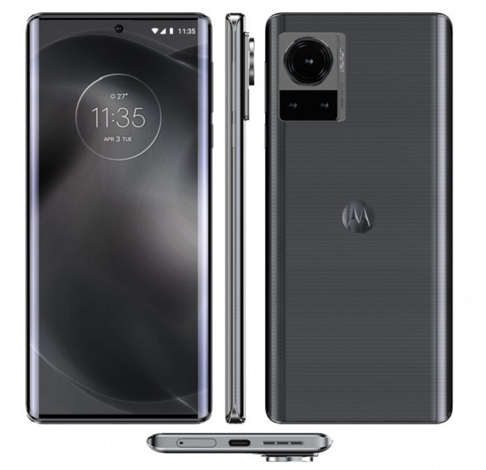 Смартфон Motorola Frontier. Фото – @evleaks
