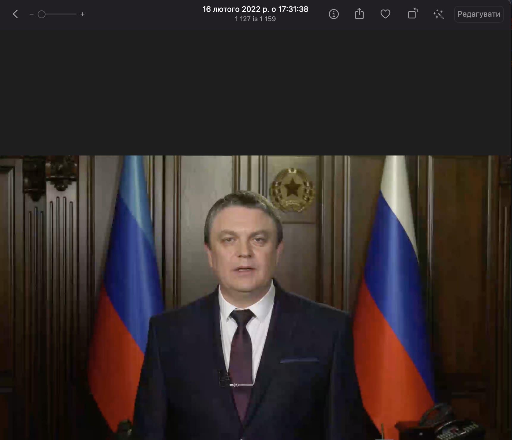 "Бросок мангуста". Відео терористів про примусову евакуацію записали заздалегідь