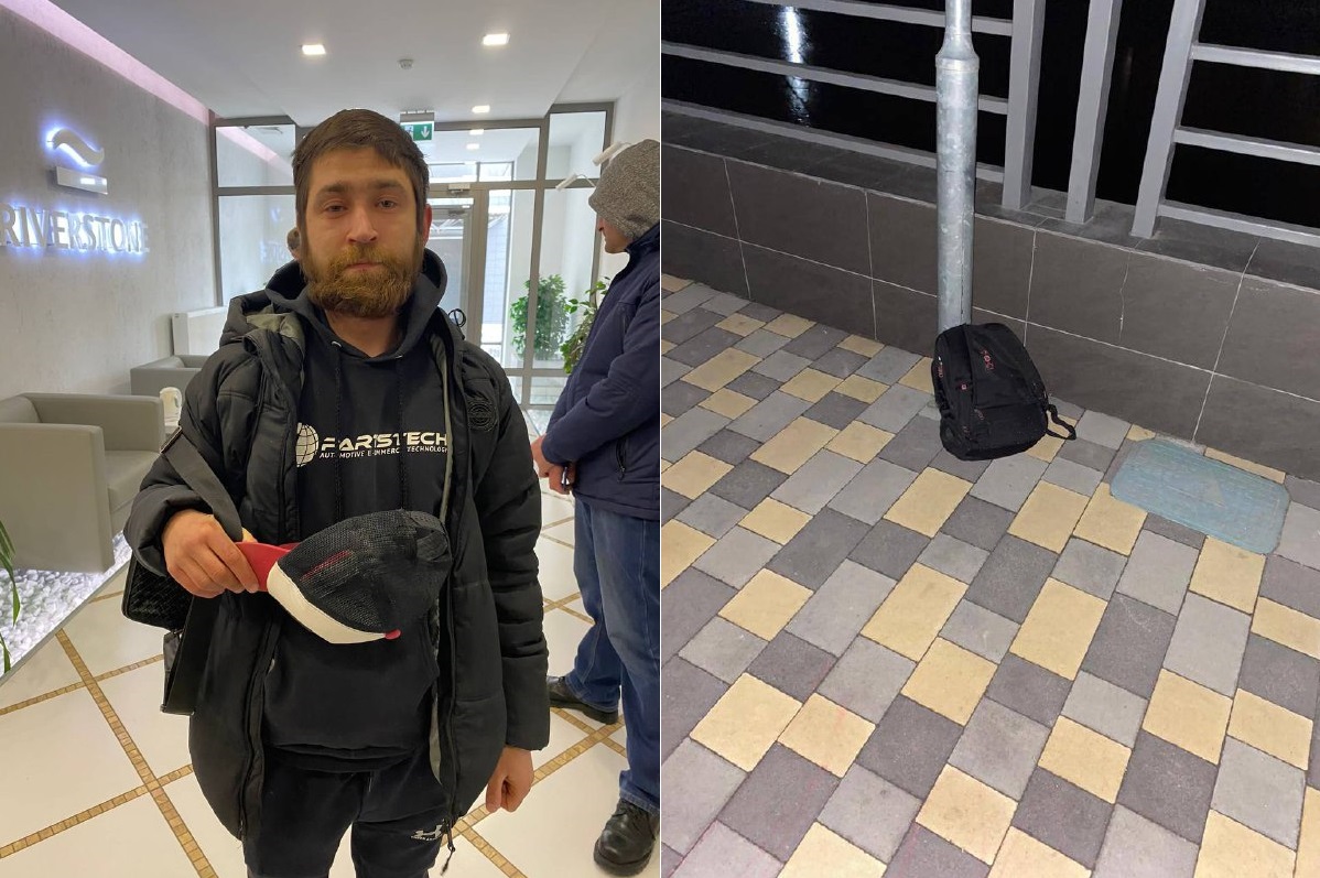 Одного підозрюваного затримано (фото – Антон Геращенко) Російські диверсанти намагалися підірвати ЖК у Києві. Їм завадив звичайний мешканець столиці