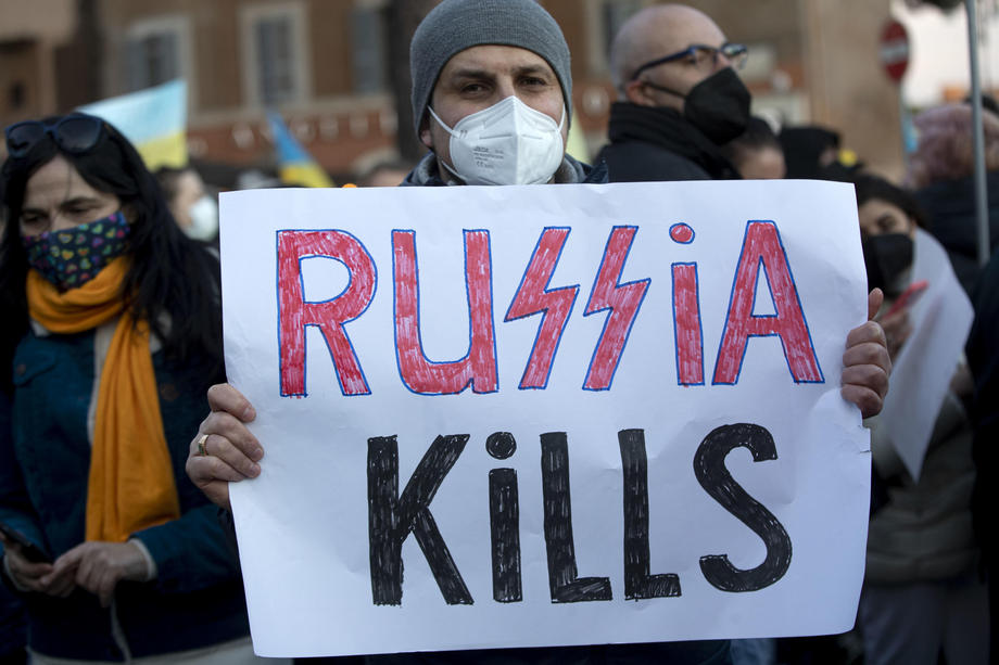 Russia Kills, Stop Putin. От Израиля до Таиланда: как мир поддержал Украину (фото)