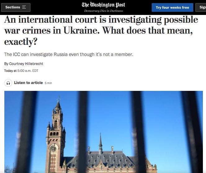 Як Росія переходить до плану Б в Україні та тягне на дно Лукашенка. Огляд західних медіа (21 березня)