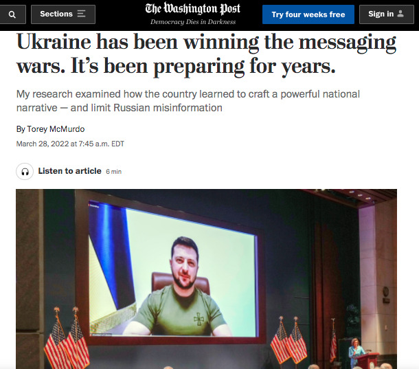 Путин использует переговоры, а Украина выиграла информвойну. Обзор западных СМИ (30 марта)