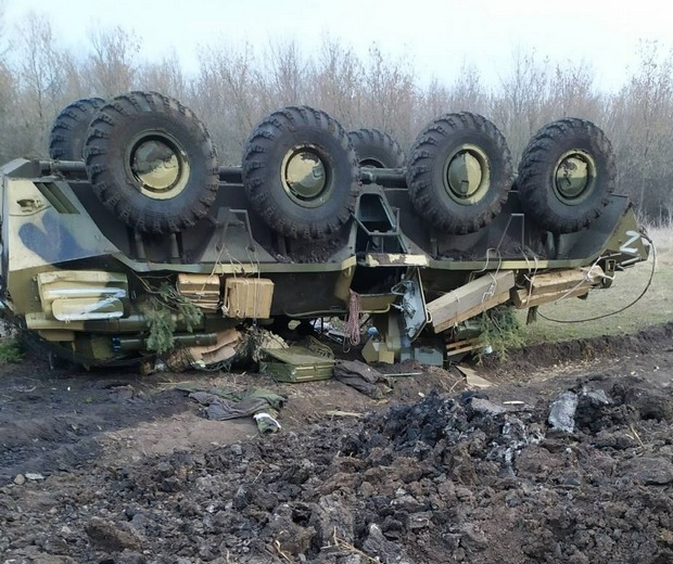 . ЗСУ знищили групу окупантів з Абхазії, тероборона спалила росіян на Київщині: фото
