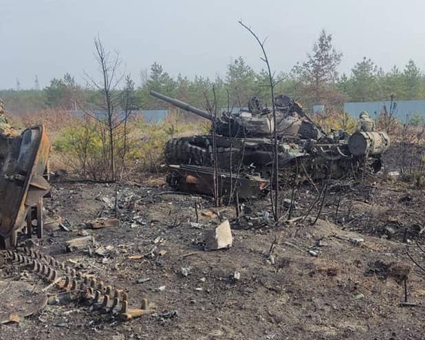 Las Fuerzas Armadas de Ucrania destruyeron un grupo de invasores de Abjasia, el sistema de defensa quemó a los rusos cerca de Kiev: foto