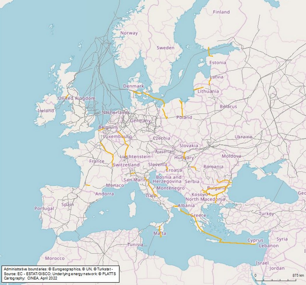 ЕС хочет проложить газопровод из Испании в Италию, чтобы уменьшить зависимость от РФ
