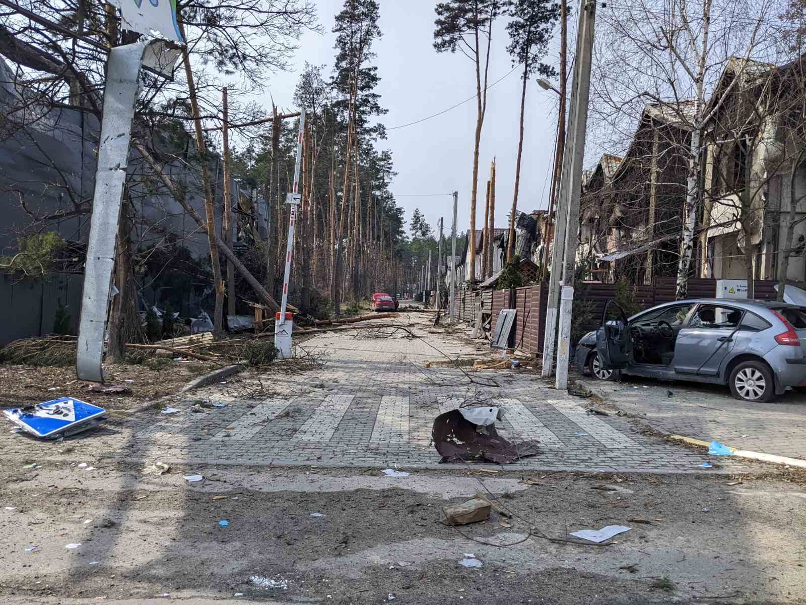 Гостомель зараз (фoто – Facebook-група Гостомеля)