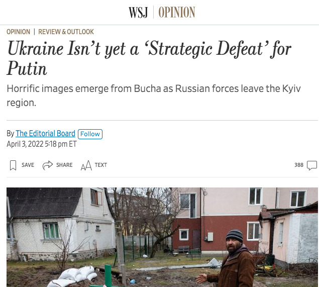 Жахлива бійня Путіна в Бучі і чому РФ не здатна на довгу війну. Огляд західних медіа
