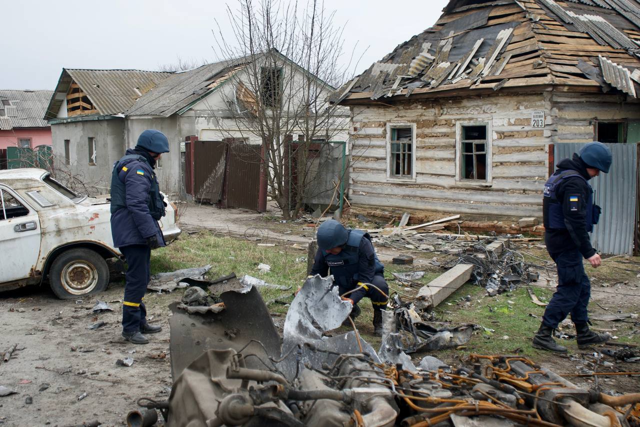 Фото: Telegram Кулеби Бородянку під Києвом майже повністю зруйновано — фото, відео